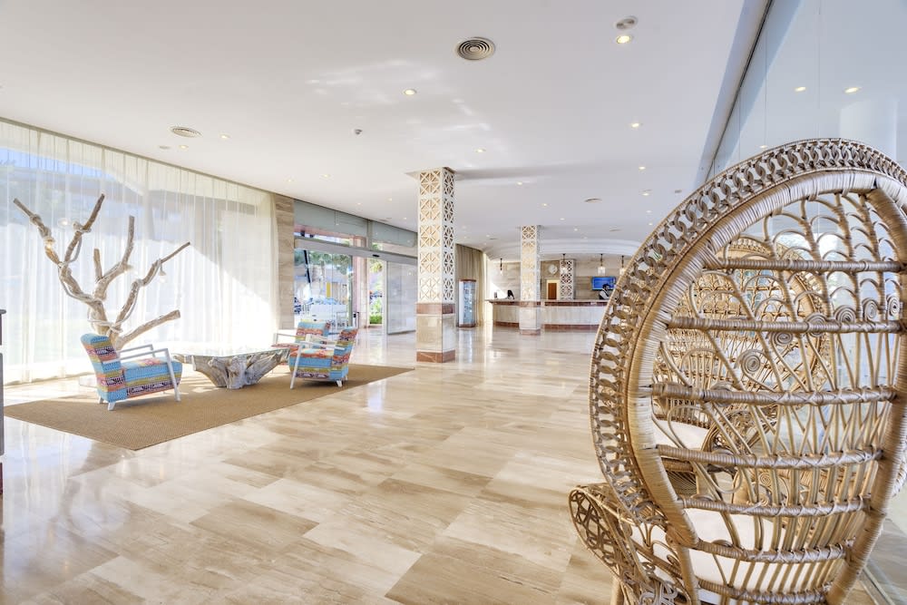 Sitteområde i lobbyen