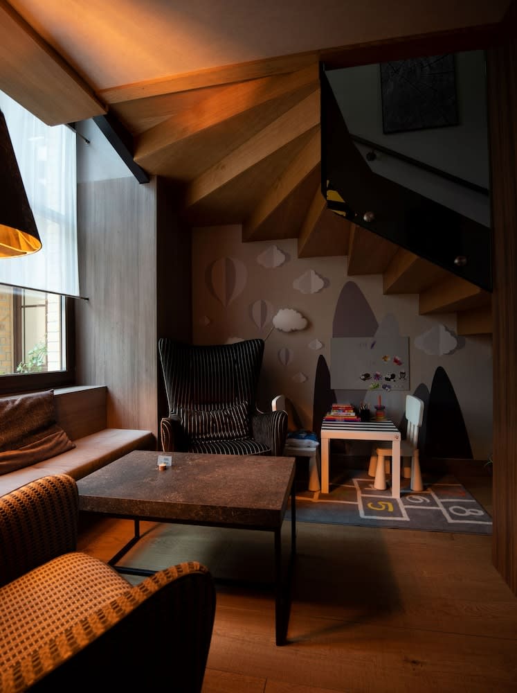 Innendørs lekeområde for barn