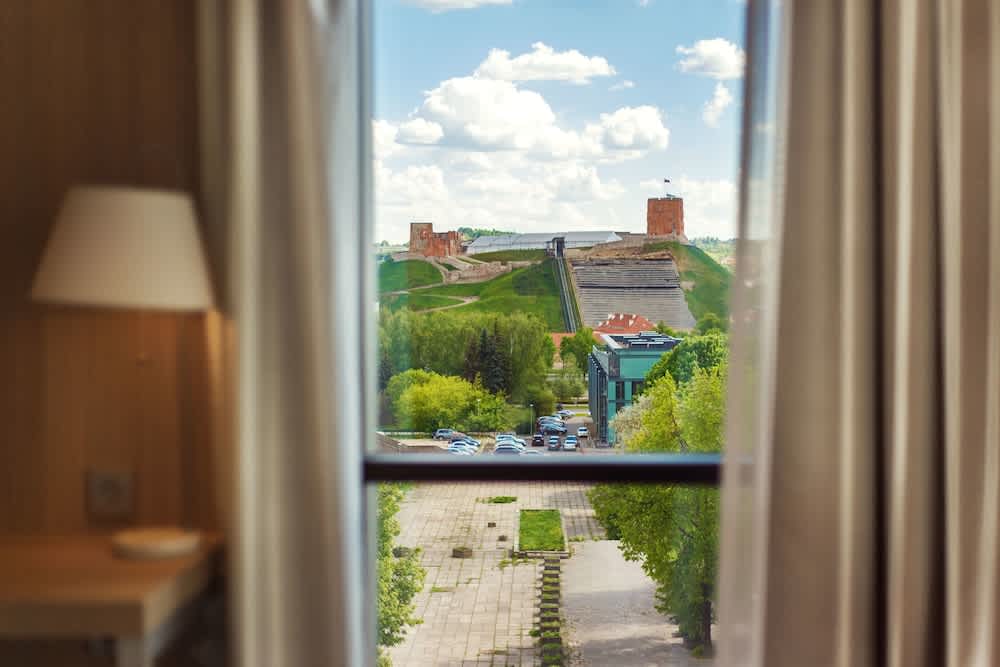 Utsikt fra overnattingsstedet