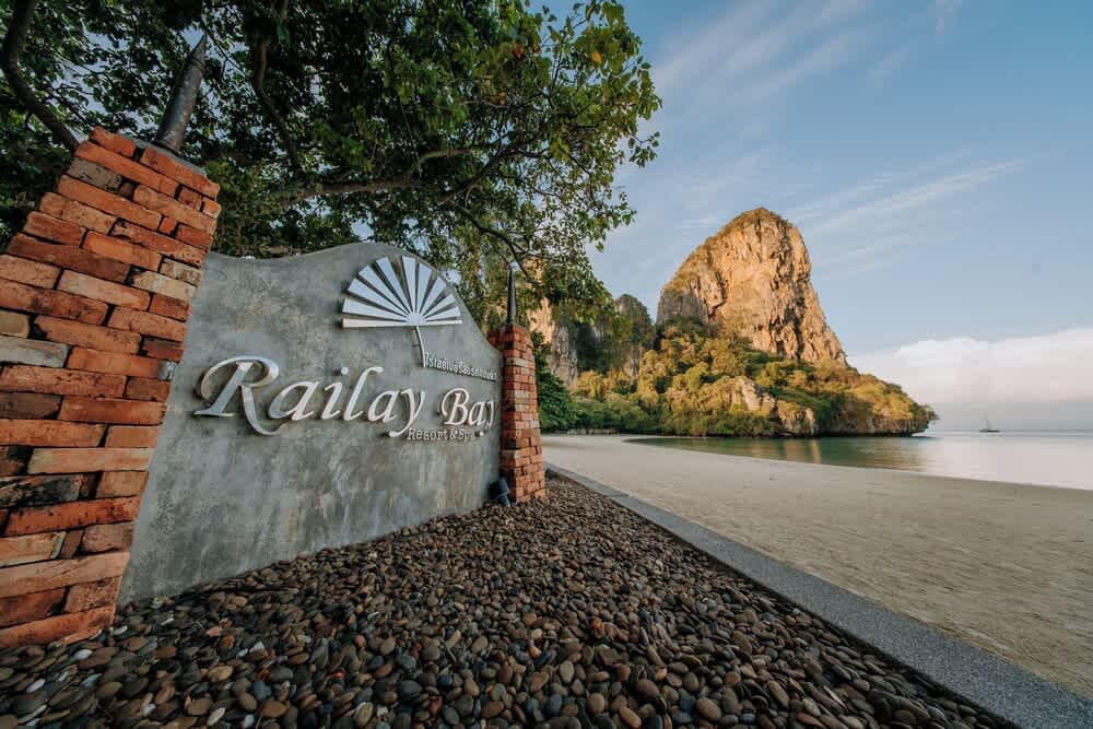 Utsikt over resort