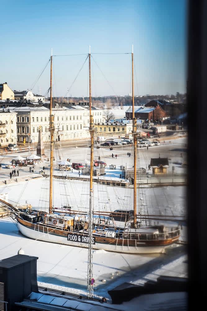 Utsikt fra overnattingsstedet