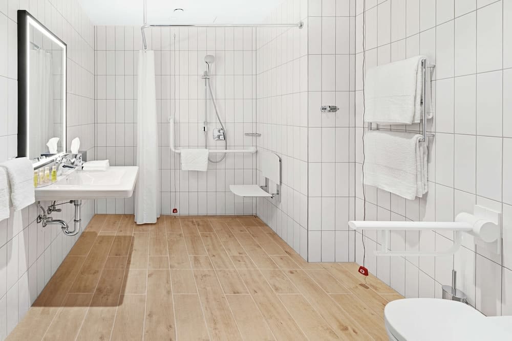 Dusj på badet