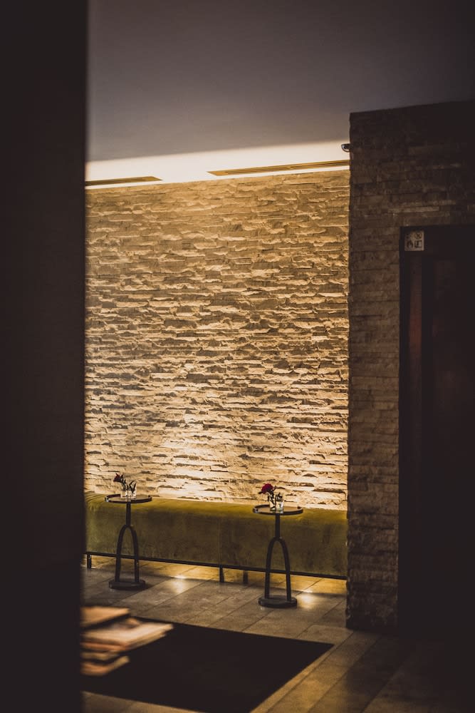 Sitteområde i lobbyen