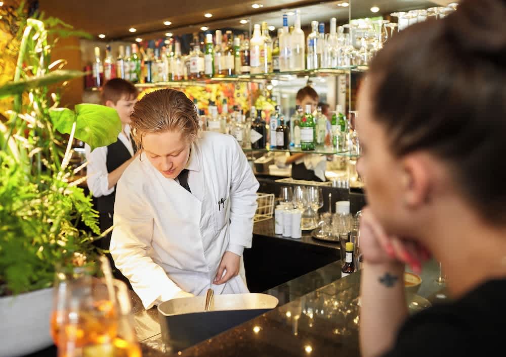 Bar (på overnattingsstedet)