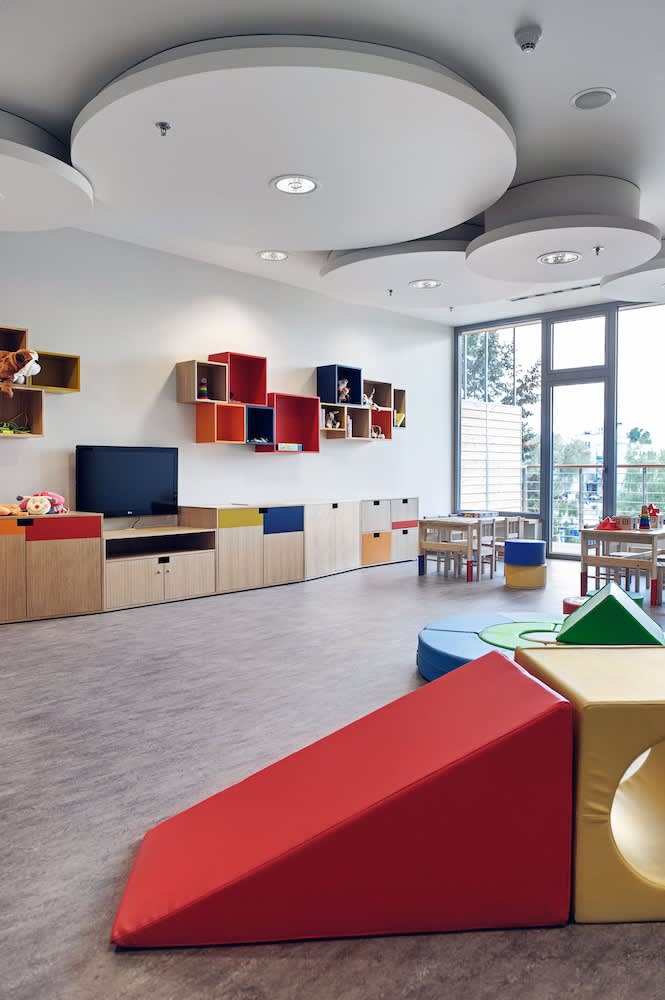 Innendørs lekeområde for barn