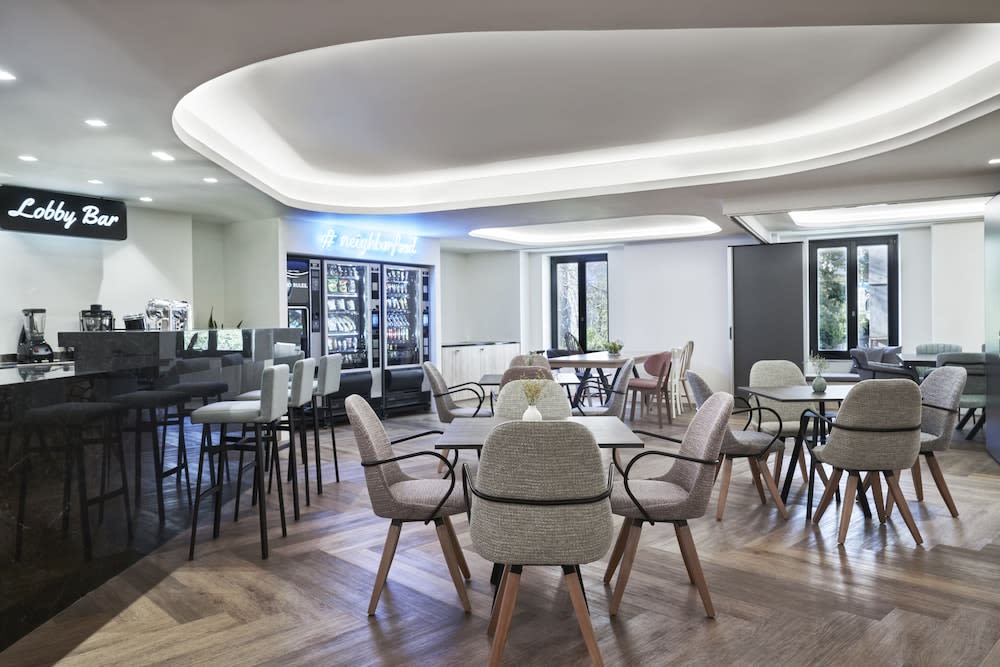 Sitteområde i lobbyen