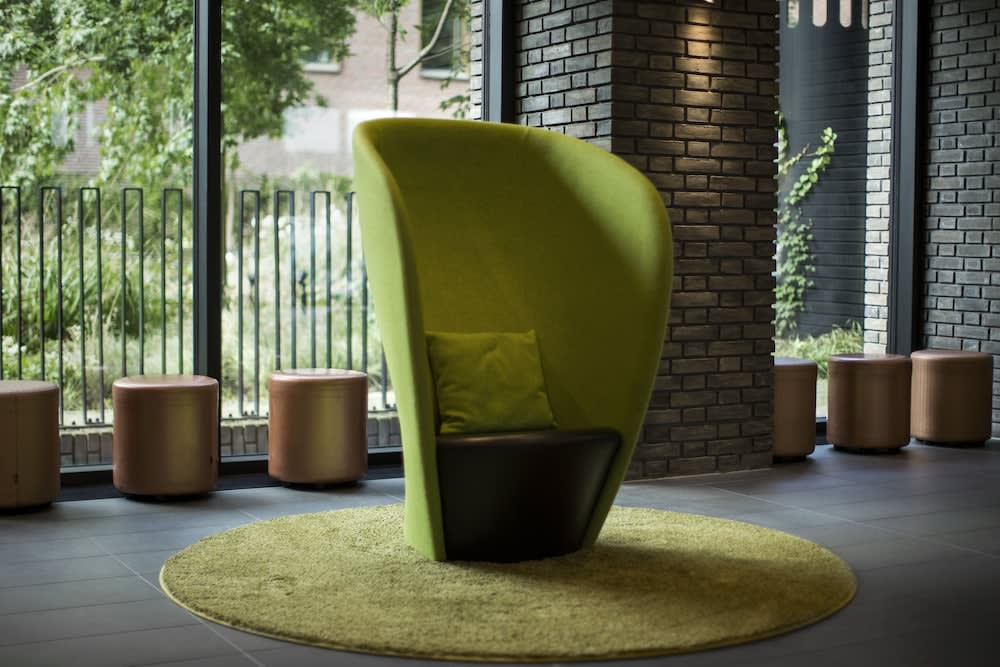 Sitteområde i lobbyen