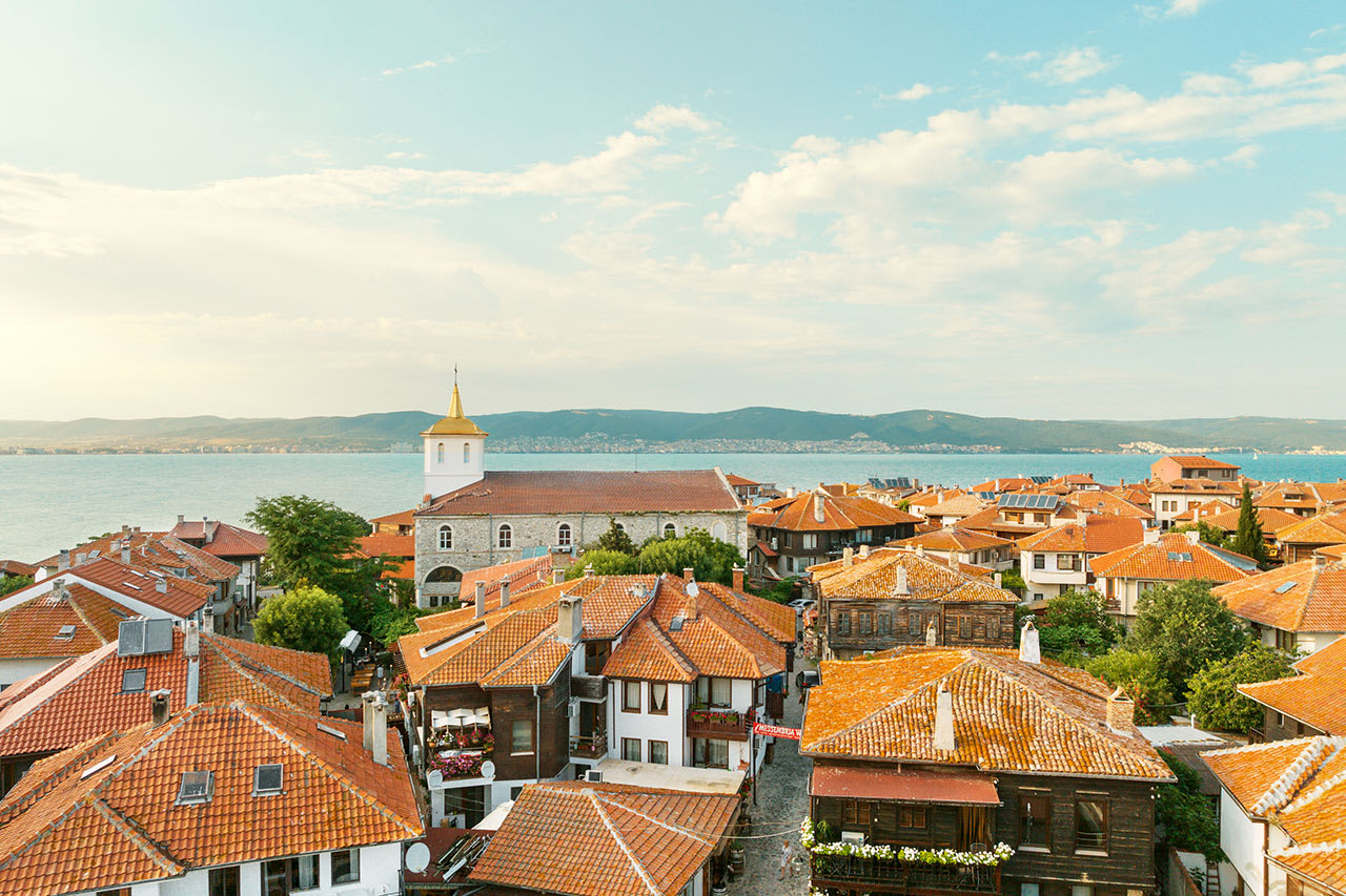 Utsikt over gamle Nessebar