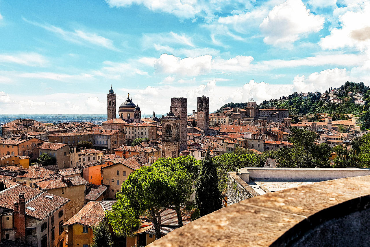 Bergamo i Nord-Italia