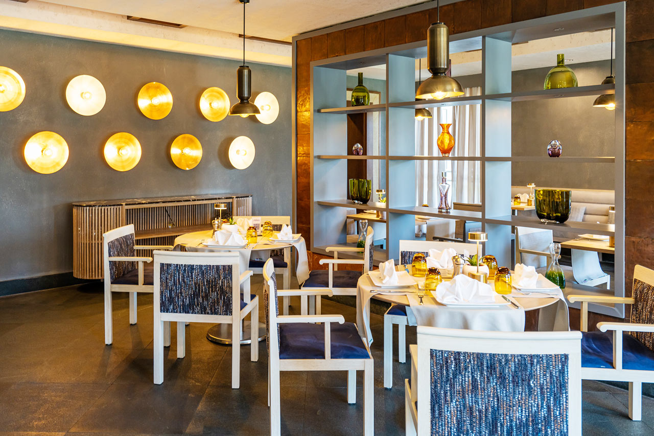 À la carte-restaurant med middelhavsinspirert meny