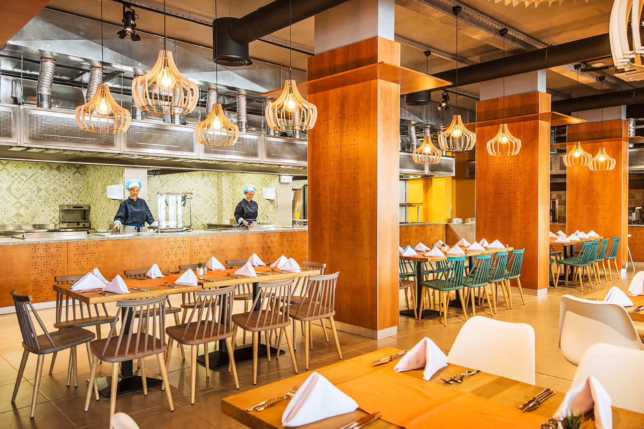 Bufférestaurant med italienske retter