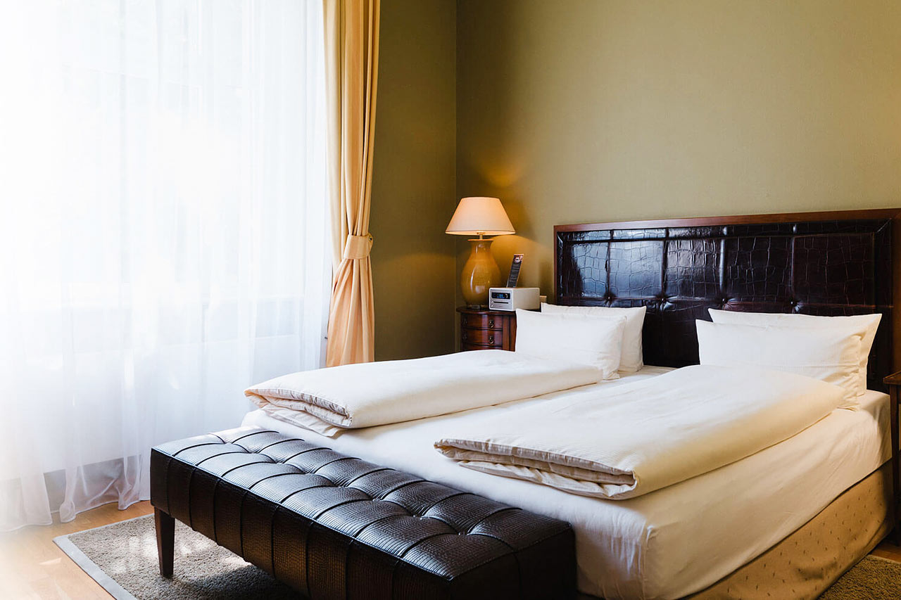 Dobbeltrom deluxe suite og dobbeltrom suite