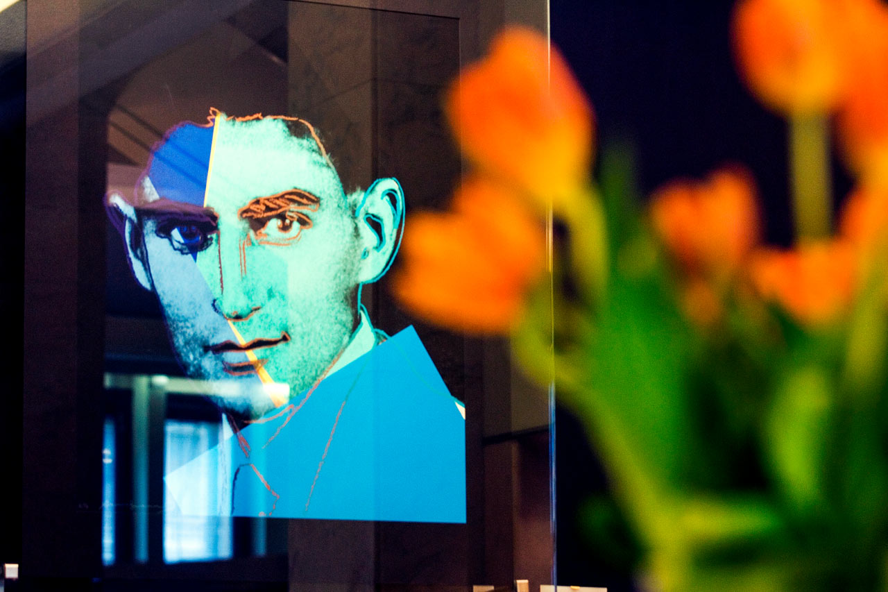 Andy Warhol-bilde av Franz Kafka