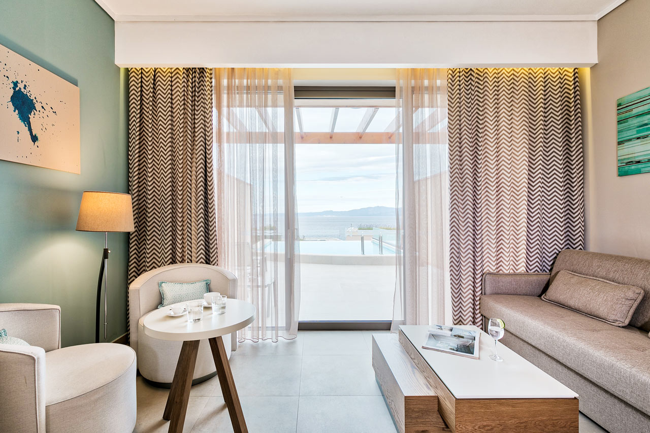 Dobbeltrom Club room med privat basseng