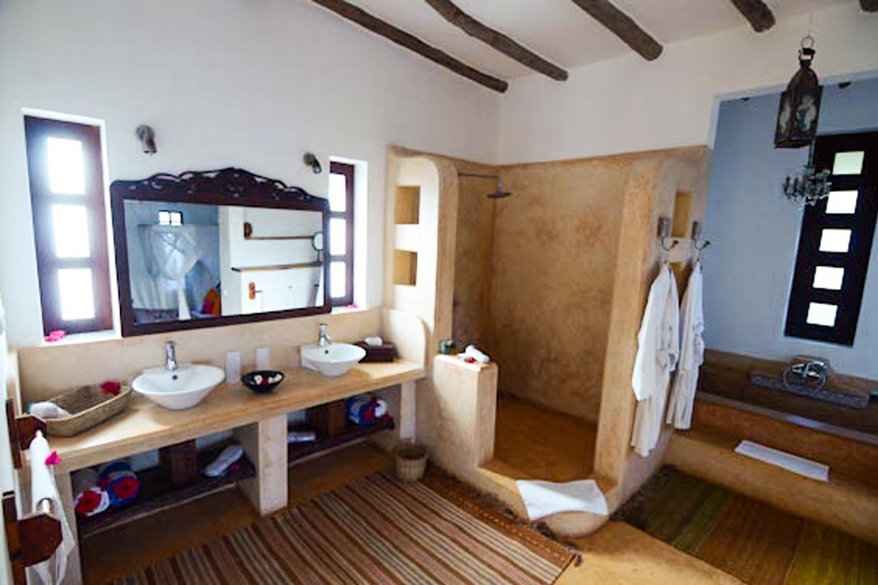 Badet i villaene