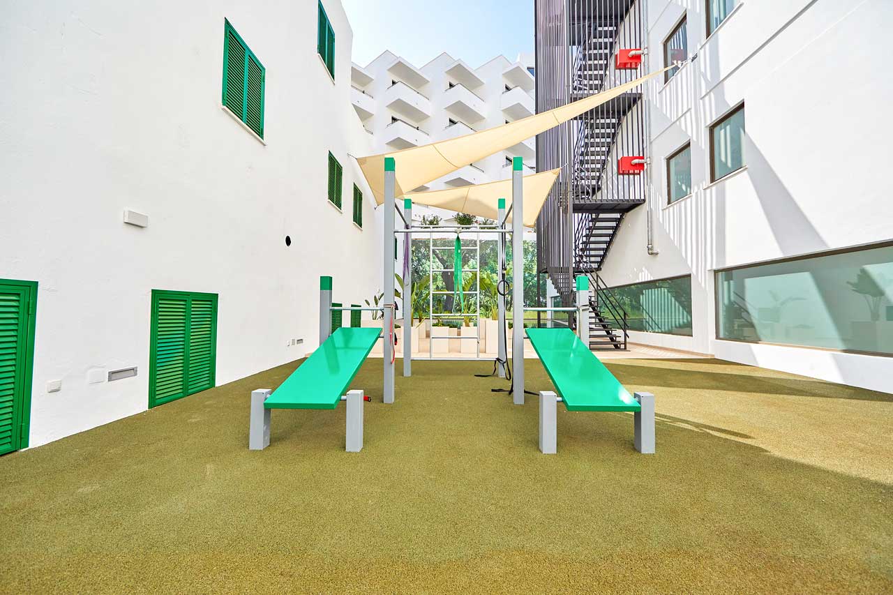 Utendørs treningspark