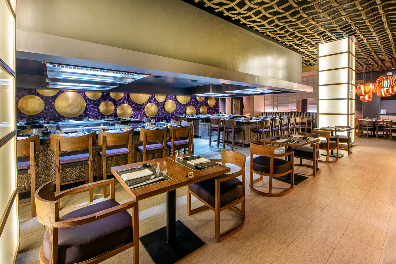 Asiatisk à la carte-restaurant