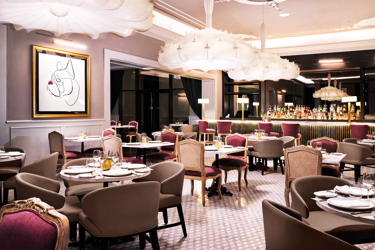 Fransk à la carte-restaurant