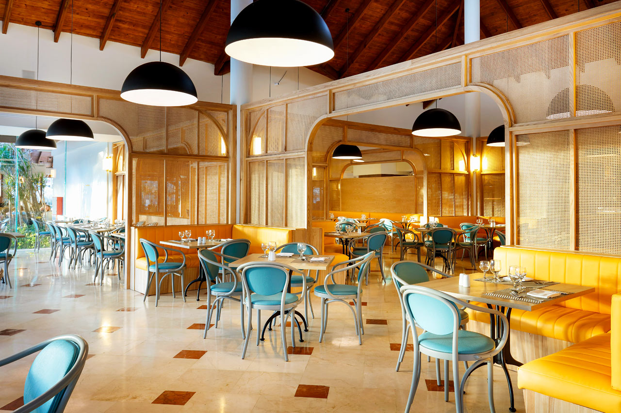 En av bufférestaurantene