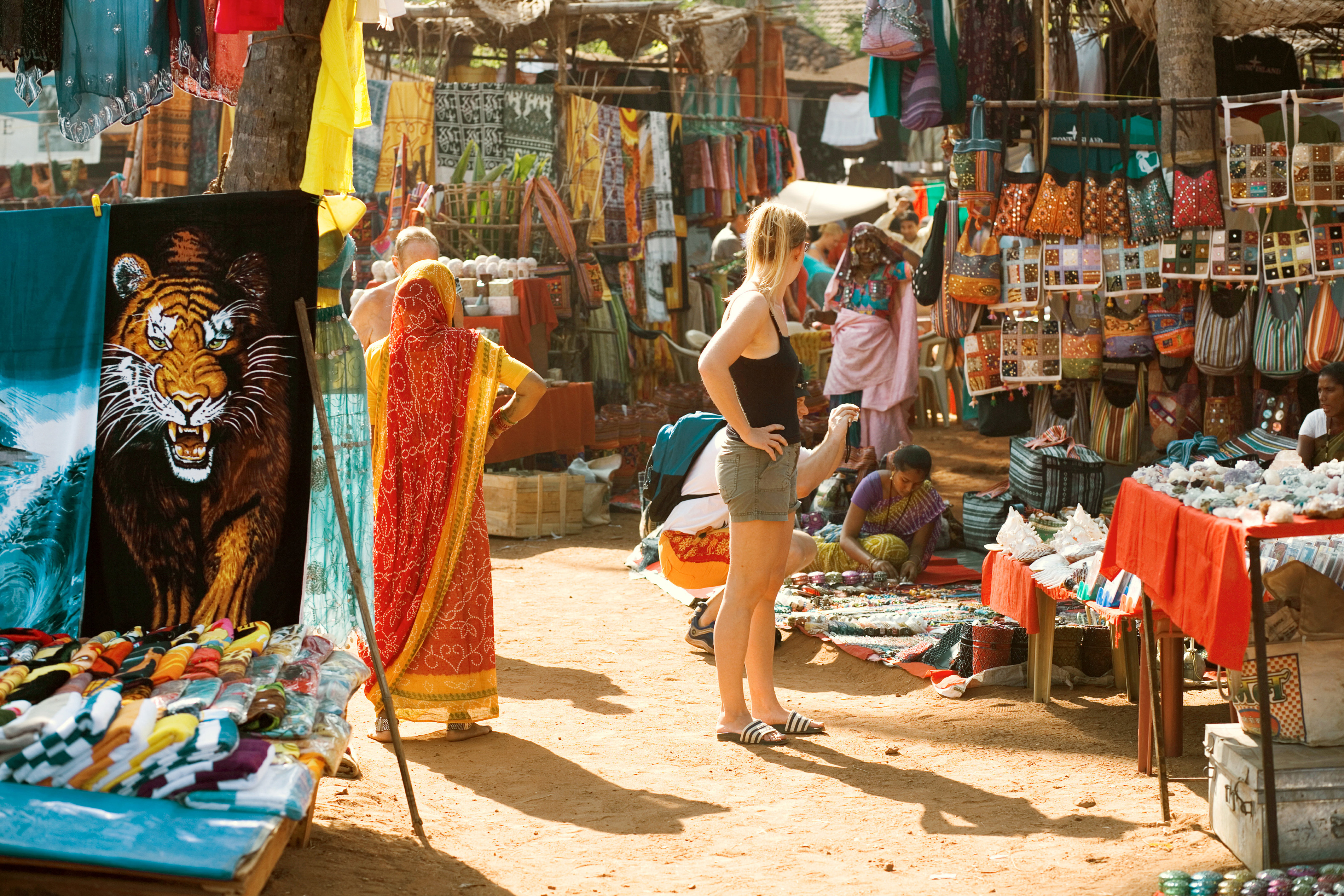 Anjuna market, Nord-Goa