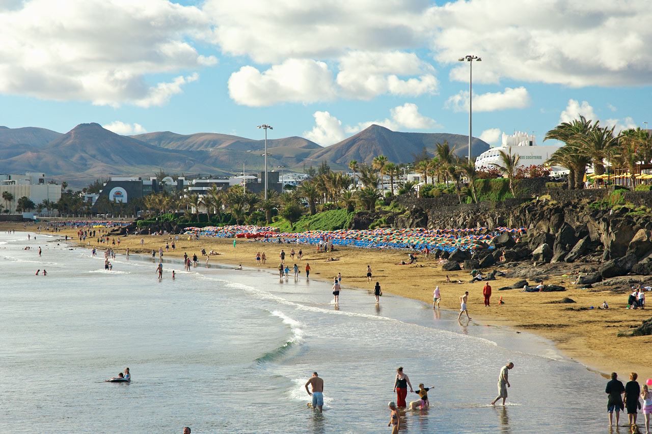 Playa Grande i Puerto del Carmen