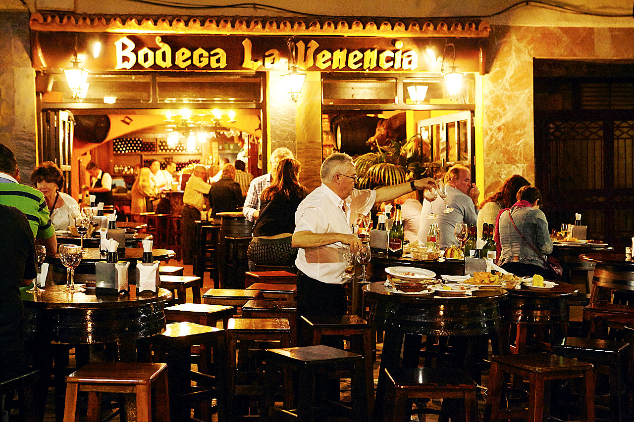 I Marbella ligger det mange koselige restauranter, kafeer og barer