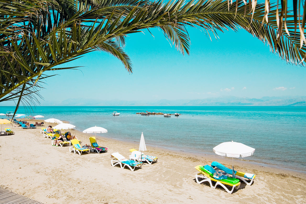 Den barnevennlige stranden i Roda