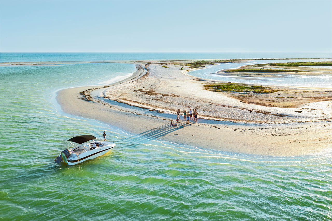 Utsikt over Honeymoon Island State Park