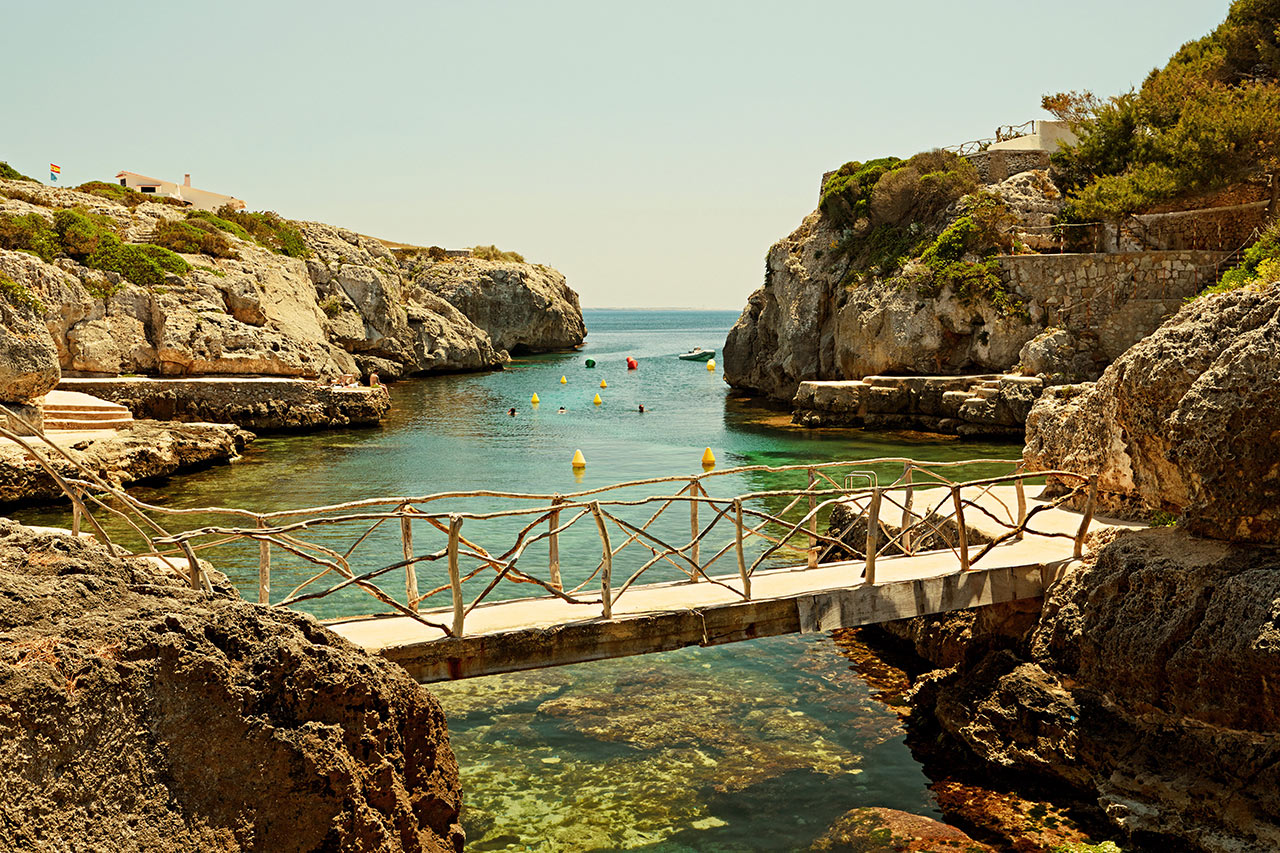 Cala'n Forcat, ca. 3 km utenfor Ciutadella