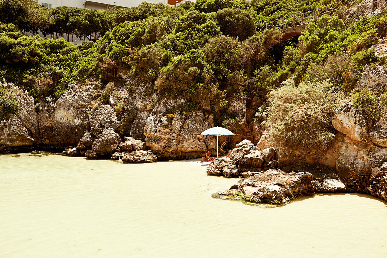 Cala'n Forcat, ca. 3 km utenfor Ciutadella