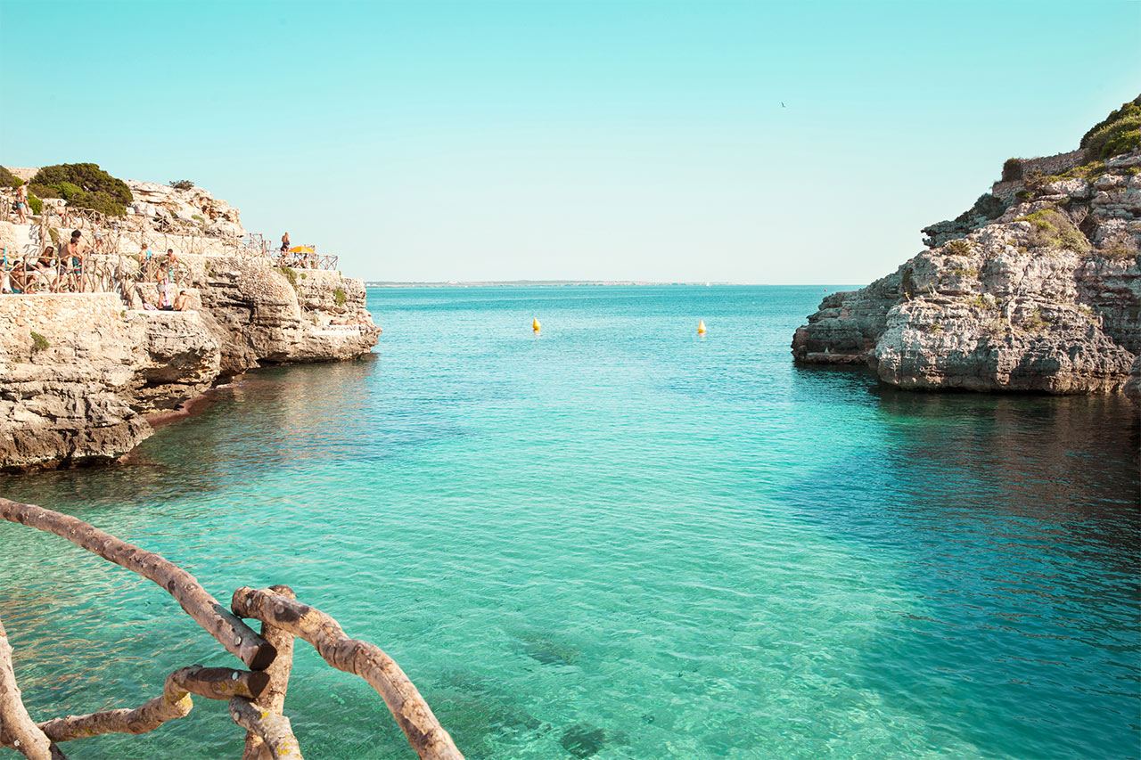 Cala en Brut i nærheten av Ciutadella