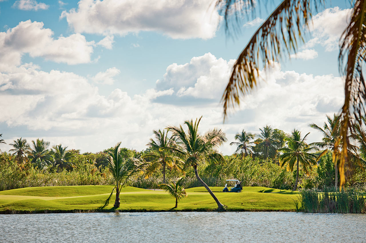Punta Blanca Golf ved hotellet Barceló Bávaro Palace Deluxe