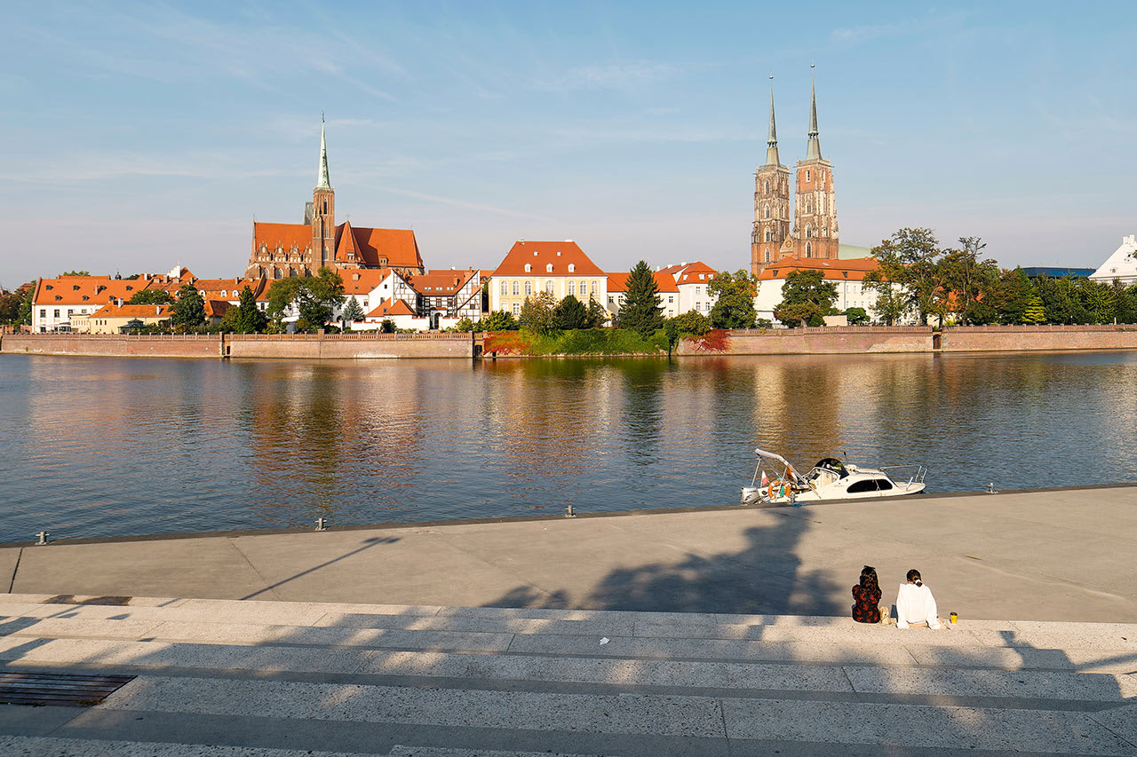 Ostrów Tumski er den eldste delen av byen
